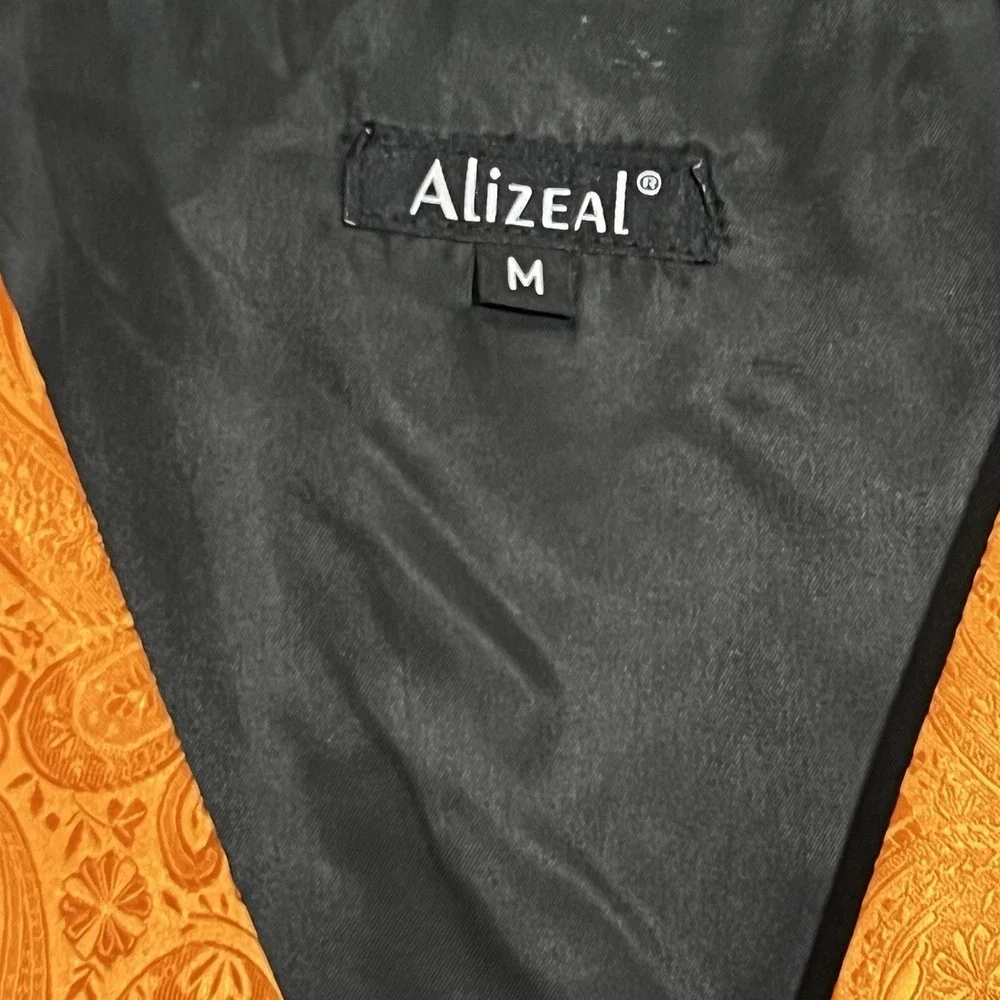 Alizeal jacquard orange